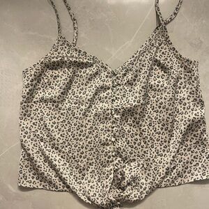 Chic Leopard Print Camisole